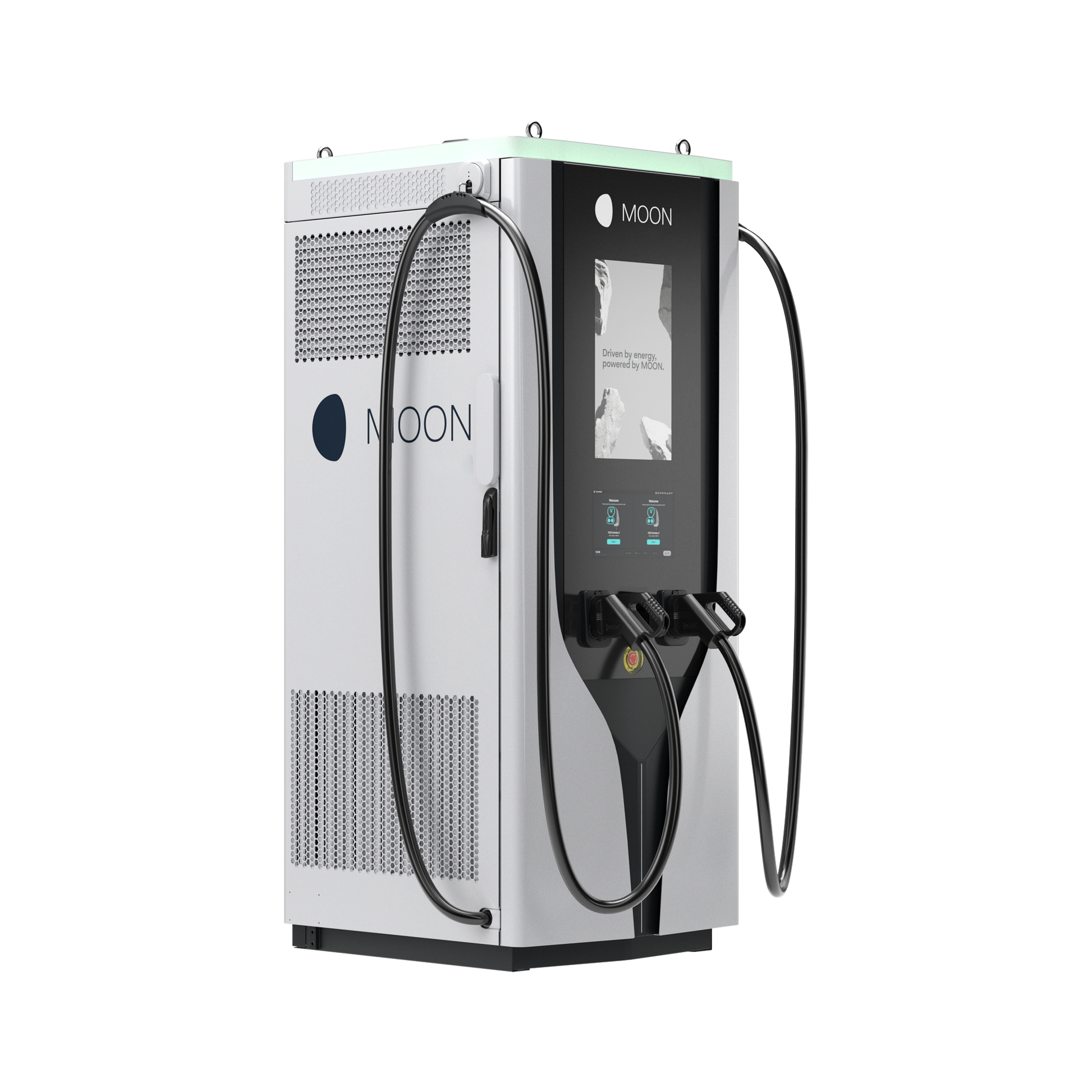 XCharge C7 – DC-Schnellladestation, Ansicht 2