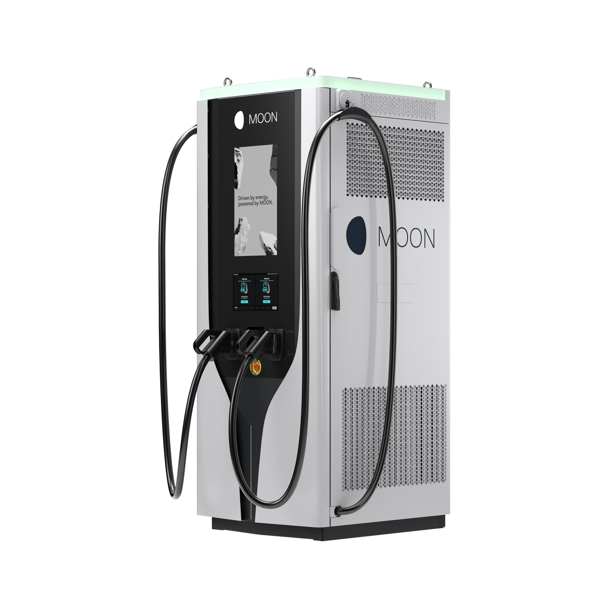 XCharge C7 – DC-Schnellladestation, Ansicht 3